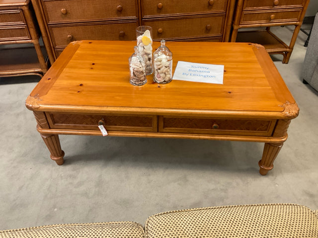 COFFEE TABLE/ TOMMY bAHAMA