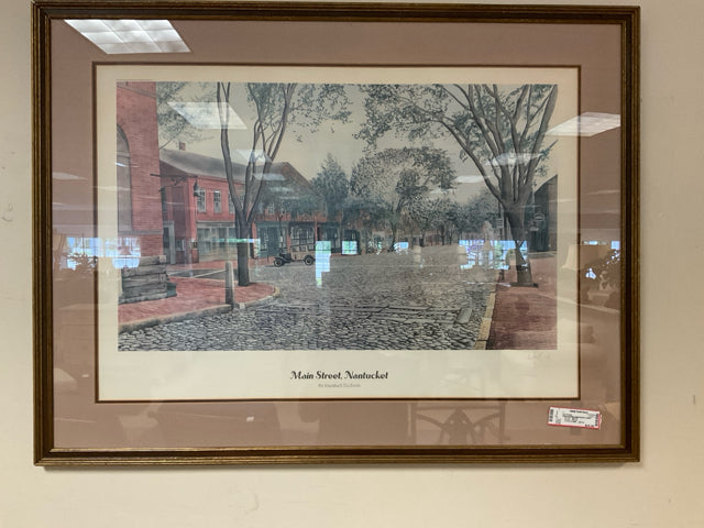 MAIN STREET, NANTUCKET PRINT ARTWORK