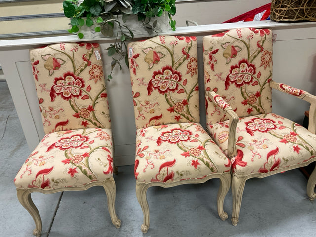 ROBB & STUCKY  DINING CHAIR - FLORAL