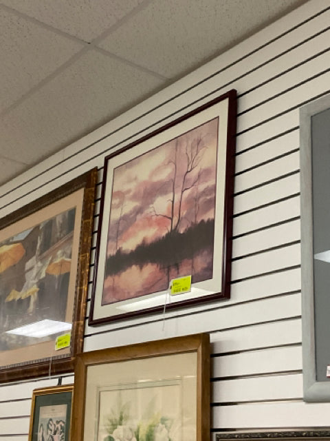 JEAN WOOD PRINT-TENNESSEE RIVER ARTWORK