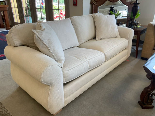 BERNHARDT ASHER FEATHER DOWN TWO CUSHION SOFA