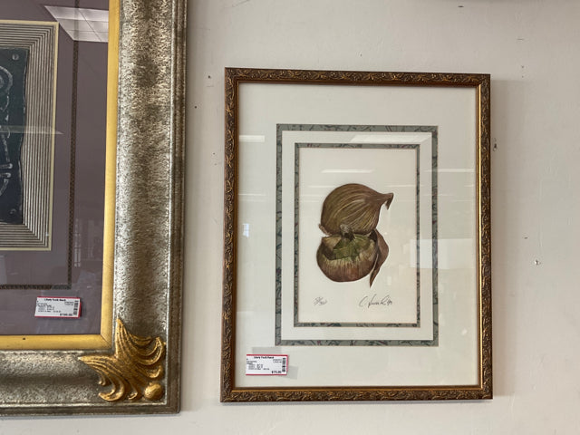 SIGNED TRADITIONAL ONION SKETCH ARTWORK