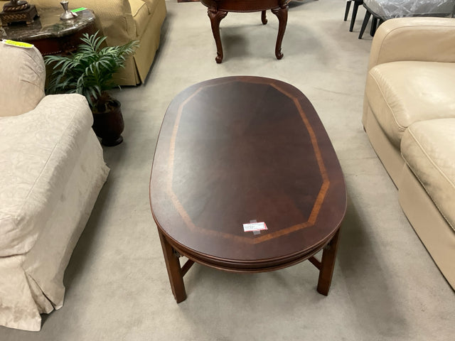 OVAL COFFEE TABLE