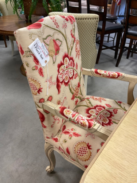 ROBB & STUCKY  DINING CHAIR - FLORAL