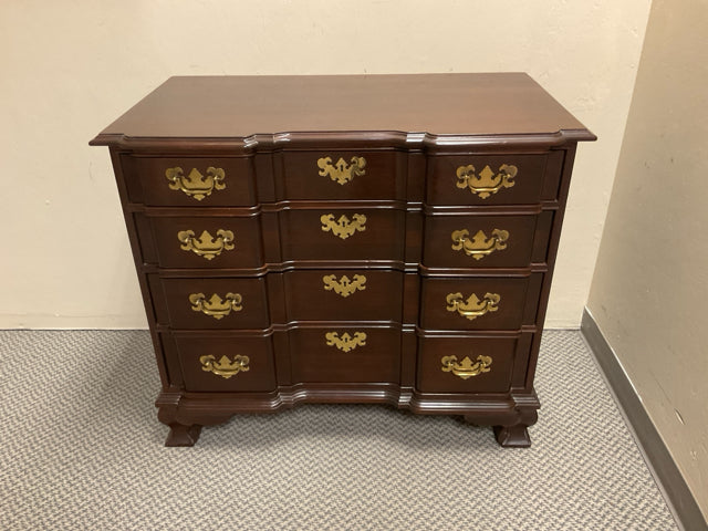 ETHAN ALLEN SOLID CHERRY FOUR DRAWER CHEST