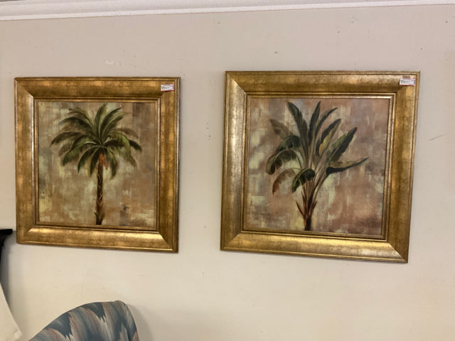 KIRKLAND PALM TREE ART - SIGNED